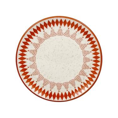 Imagem de Oxford Conjunto Com Pratos De Sobremesa 20Cm 06 Peças Unni Malabarismo Natalino