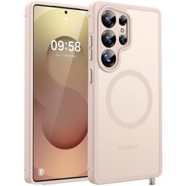 Imagem de Capa magnética TOCOL para Samsung Galaxy S25 Ultra 6.9" - dourada