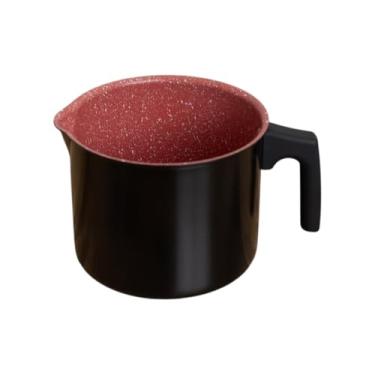 Imagem de Leiteira Fervedora Indução 1,7L Antiaderente Alumínio Cerâmica Café Da Manhã Esquenta Leite