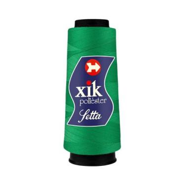 Imagem de Linha para costura setta xik 120 poliéster 2000 jardas - cor 0162 à 04