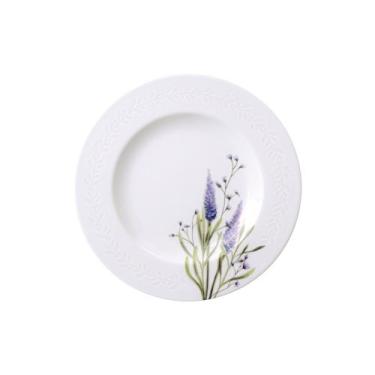 Imagem de Prato Sobremesa Tramontina Lilla Porcelana Decorada 21cm