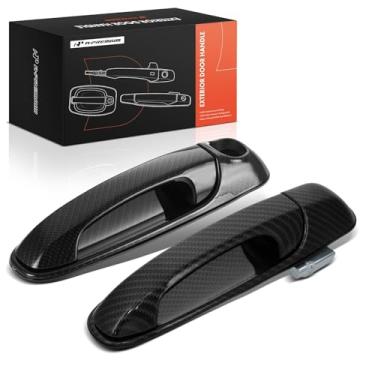 Imagem de A-Premium Maçanetas externas externas compatíveis com Dodge Ram 1500 2500 3500, Durango, Dakota e Ram Dakota e Mitsubishi Raider, preto, conjunto de 2 peças, motorista dianteiro e lado do passageiro