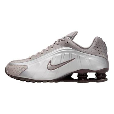 Imagem de Nike Shox R4 Tênis masculino (pedra caverna/cinza universitário/marrom barroco/pedra caverna), Pedra caverna/cinza universitário/marrom barroco/pedra caverna, 40