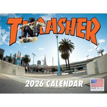 Imagem de Calendário Thrasher 2026 mensal de parede