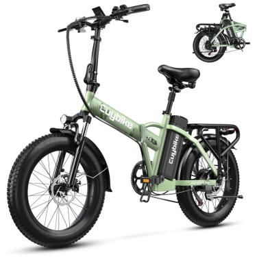 Imagem de Bicicleta Elétrica Dobrável bluebiko F6B com Motor Brushless 750W (Pico 1000W), Bateria Removível 48V 20Ah, Freios a Disco Duplos e Sistema