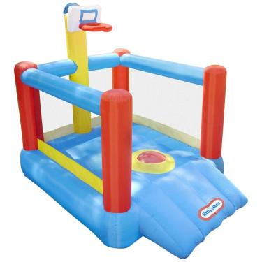 Imagem de Pula Pula Inefável com Cesta de Basquete para Crianças de 8 a 12 Anos, Little Tikes
