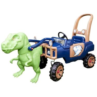 Imagem de Carrinho de Passeio Infantil para Crianças de 2 a 5 Anos, T Rex, LITTLE TIKES 656705M, Verde