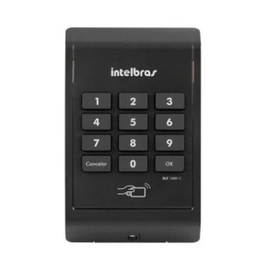 Imagem de Leitor RFID Intelbras  XLT 1000 ID, Preto, Com Teclado Numérico