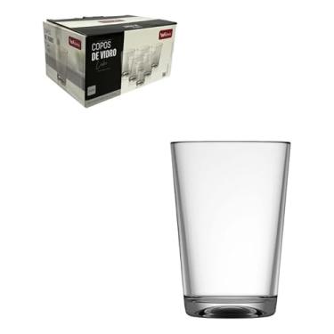 Imagem de Kit 6 Copos Vidro Lake Jogo Água Suco Refrigerante Cerveja Long Drink Refrescante Mesa Posta