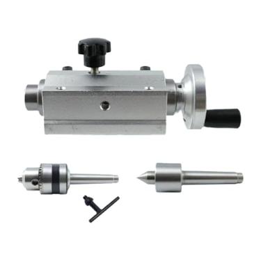 Imagem de MFMEXUL Broca de Cabeçote Móvel B12 Peças DIY de Alta Precisão Profissionais para Mini Torno de Máquina de Torno de Esferas Centro de Torneamento