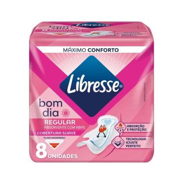 Imagem de Absorvente com Abas Ultrafino Bom Dia Libresse 8 unidades