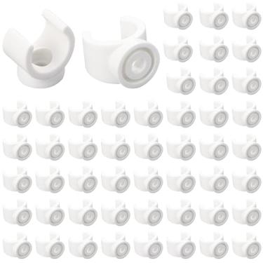 Imagem de Pacote com 50 clipes PEX de 1/2 polegada de 16 mm Braçadeiras de tubos PEX Braçadeiras de tubo de água PVC Suporte de tubo de água Soquete Ferramentas de grampo de tubo de plástico