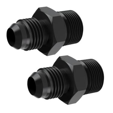 Imagem de 6AN alargador macho para M16 x 1,5 mm macho métrico acessórios de alumínio 2 peças