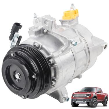 Imagem de MUCO Novo compressor AC com embreagem A/C HL3Z19703V serve para Ford F-150 3.5L 2017-2020, Expedition 3.5L 2018-2021, Lincoln Navigator 3.5L 2018-2021