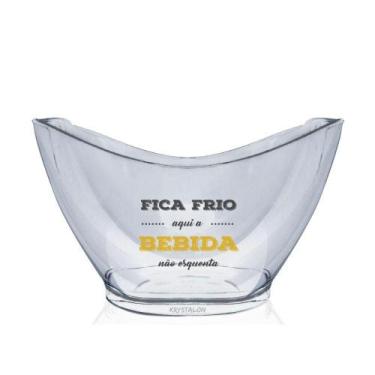 Imagem de Champanheira Personalizada Fica Frio - Krystalon