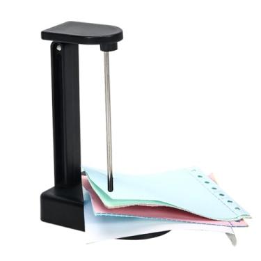 Imagem de Stabber – Organizador de recibos resistente – Suporte de armazenamento de notas de papel antiderrapante, organizador compacto de acessórios de mesa para finalizar a compra, restaurante, serviço de