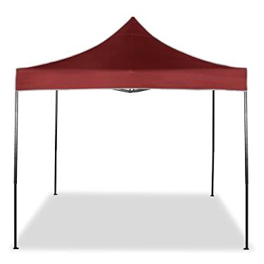 Imagem de Tenda Gazebo Articulada Pelegrin Pel-300c Portátil Bordô 3x3m