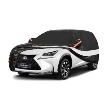 Imagem de Holthly Capa de carro SUV de 10 camadas com ajuste personalizado para Lexus NX (2014-2025) NX250, NX300, NX350, impermeável para todos os climas para automóveis, cobertura completa para uso externo