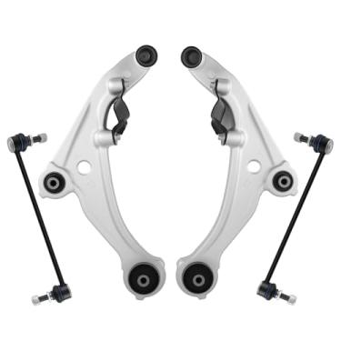 Imagem de maXpeedingrods 4Pcs Front Lower Control Arm with Sway Bar End Link for Nissan Altima 2007-2012, Altima 2013 Coupe 2-Door Only, K620195 K620196