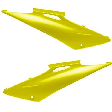 Imagem de Tampa Lateral Compatível Com Bros 150 2009 Amarelo Trancoso