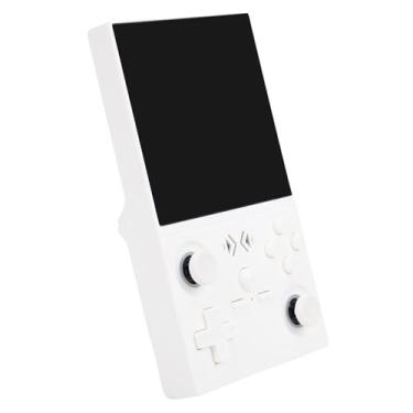 Imagem de SUNGOOYUE Console de Jogos Portátil, RK3326 Tela IPS de 4 Polegadas Mini Console retrô Linux de Código Aberto, Bolso Portátil retrô Recarregável de 4000mAh WiFi (Branco)