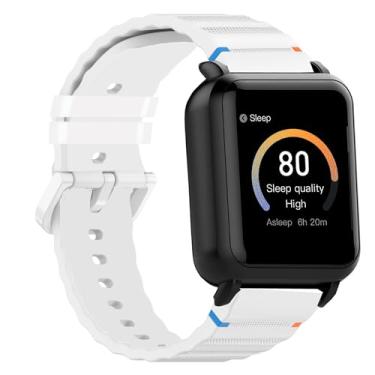 Imagem de Compatível com pulseiras 3Plus Vibe Pro, nova pulseira de substituição de linha de tecido de silicone ajustável compatível com 3Plus Mega/Callie/Vibe Plus/Vibe +/Vibe+ (geração 2) / Vibe Lite / Vibe