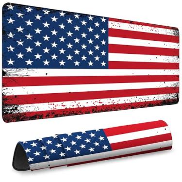 Imagem de Mouse pad estendido para jogos e escritório - Tapete de mesa grande de 80 x 30 cm com superfície lisa e design elegante para PC, decoração de escritório em casa e trabalho