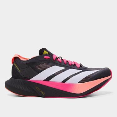 Imagem de Tênis Adidas Adizero Drive Rc Feminino, Preto, Rosa, 38