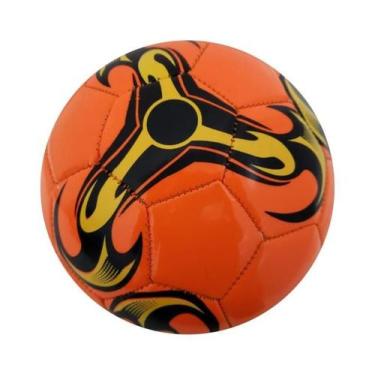 Imagem de Mini Bola Futebol Costurada Infantil Laranja - SKY