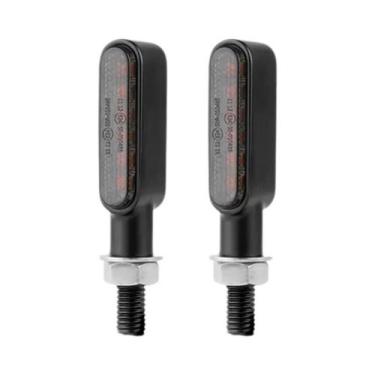 Imagem de 6 Indicadores LED Para Motocicleta, Mini Luz De Sinalização, Lâmpada Â