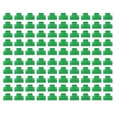 Imagem de Grampos para galpão de jardim, clipes de rede de sombreamento, clipes de plástico para estufa, fixação segura estável para estruturas de politúnel de estufa, 100 peças (16mm)