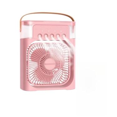 Imagem de Refrigerador De Ar Ventilador Umidificador Portátil Com Reservatório De Água