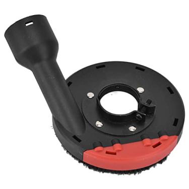 Imagem de Yosoo Cobertura de Poeira para Moedor de ângulo, Capa de Poeira para Moedores de 4/4,5/5 Polegadas Com Anéis de Escova, Material de PC Compatível Com Aspirador de pó