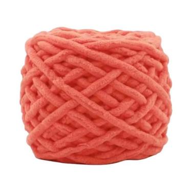 Imagem de Fio De Tricô De Chenille Macio, Linha De Algodão Ice Strip, Lã DIY Par