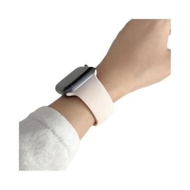 Imagem de Pulseiras De Silicone Para Apple Watch Series 9 8 7 SE Ultra 2 40mm 41