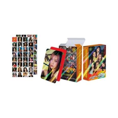 Imagem de Novo Álbum Kpop Idol KATSEYE: Conjunto De 124 Photocards Laser HD, Car