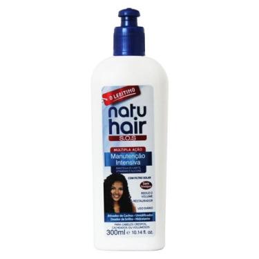 Imagem de Creme Sem Enxágue S.O.S Manutenção Intensiva 300ml - NatuHair