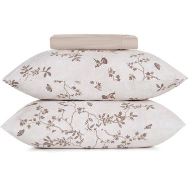 Imagem de Jogo de Cama Altenburg Paradis Malha 3 Peças Queen Bege