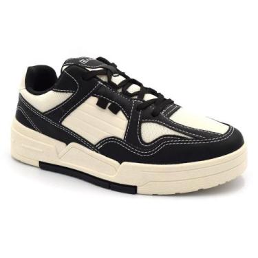 Imagem de Tênis Casual Feminino Ramarim 2589206, Preto, 38