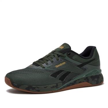 Imagem de Reebok Tênis masculino Nano X5, Cross Training e Tênis de corrida leve para homens, Calçado branco/preto/Reebok Rubber Gum 04, 10 Women/8.5 Men