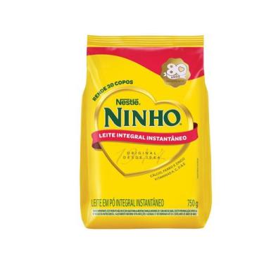 Imagem de Leite em Pó Integral Instantâneo Nestlé Ninho Sachê 750g