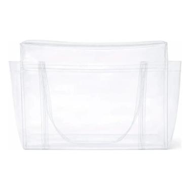 Imagem de Bolsa Transparente Multiuso Organizadora para Viagem e Armário - Eletr