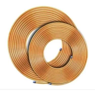 Imagem de Tubo De Cobre Flexível 1.4 E 5.8 panqueca De 15m Cada - ELUMA