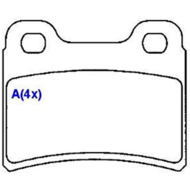 Imagem de Pastilha de Freio Traseiro Volkswagen Pointer 1994 a 1996 - SYL