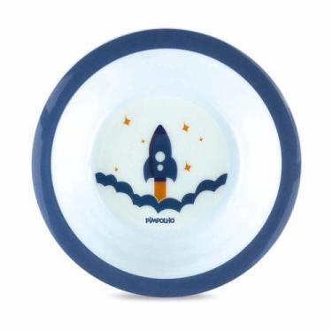 Imagem de Tigela INFANTIL MICROONDAS E FREEZER PIMPOLHO Foguete 15 CM