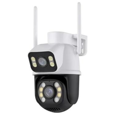 Imagem de Câmera externa wi-fi giratória 360 Segurança Lente Dupla Bivolt - Câme