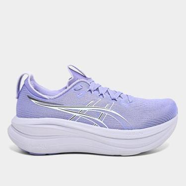 Imagem de Tênis Asics Gel-Nimbus 28 Feminino, Roxo, Branco, 36