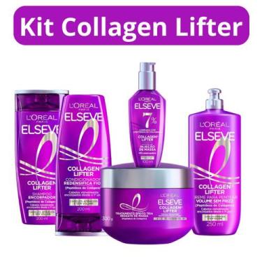 Imagem de Kit Elseve Collagen Lifter Completo L'Oréal Paris - L'Oreal Paris