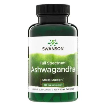 Imagem de Ashwa_gandha 450mg 100 Capsulas Swanson