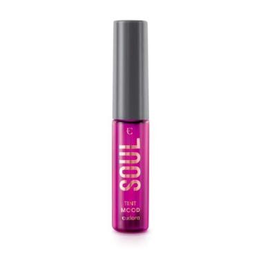 Imagem de Batom Líquido SOUL Tint Mood Eudora, Rosado Energy